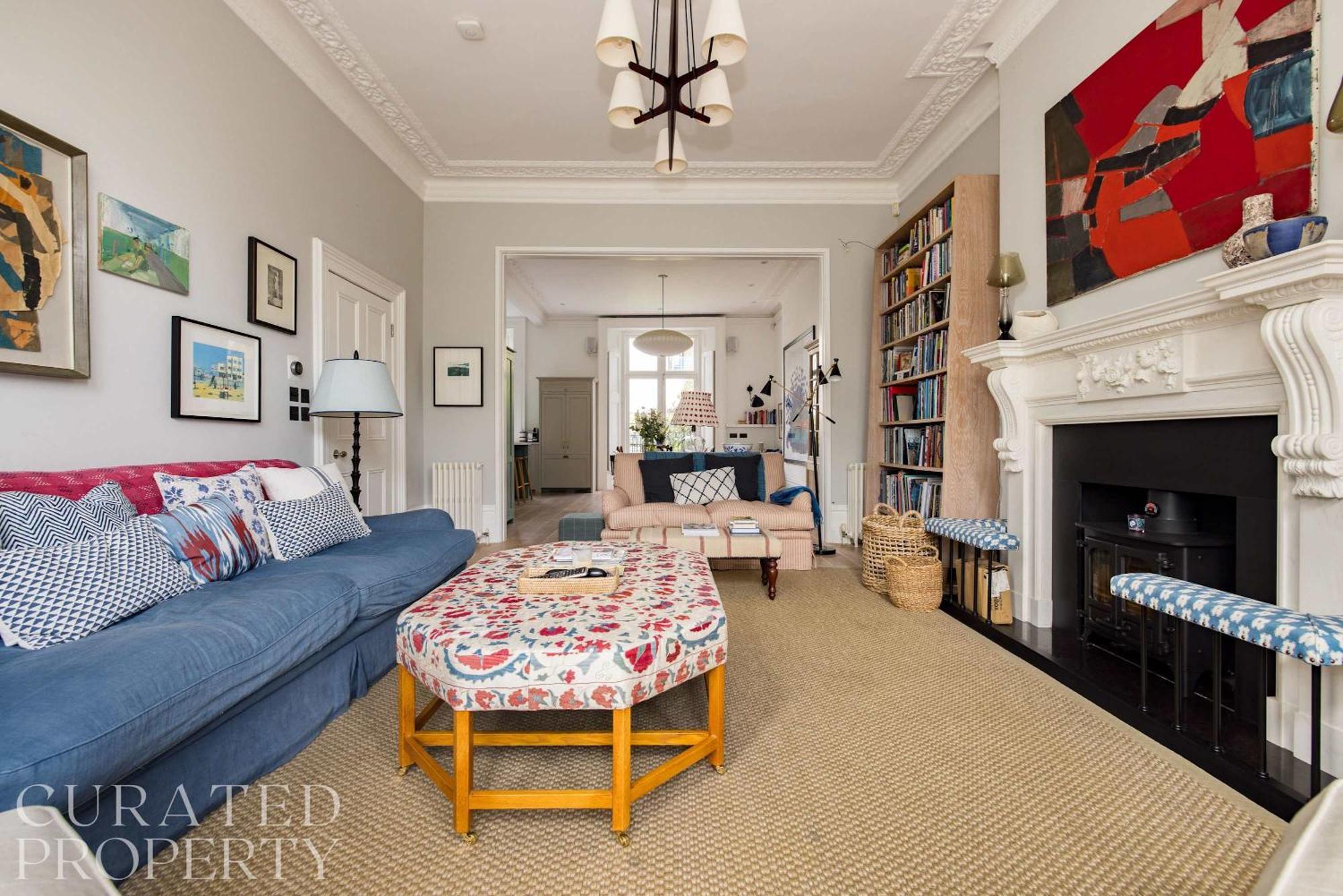 런던 Elegant Primrose Hill Townhouse With Garden 빌라 외부 사진