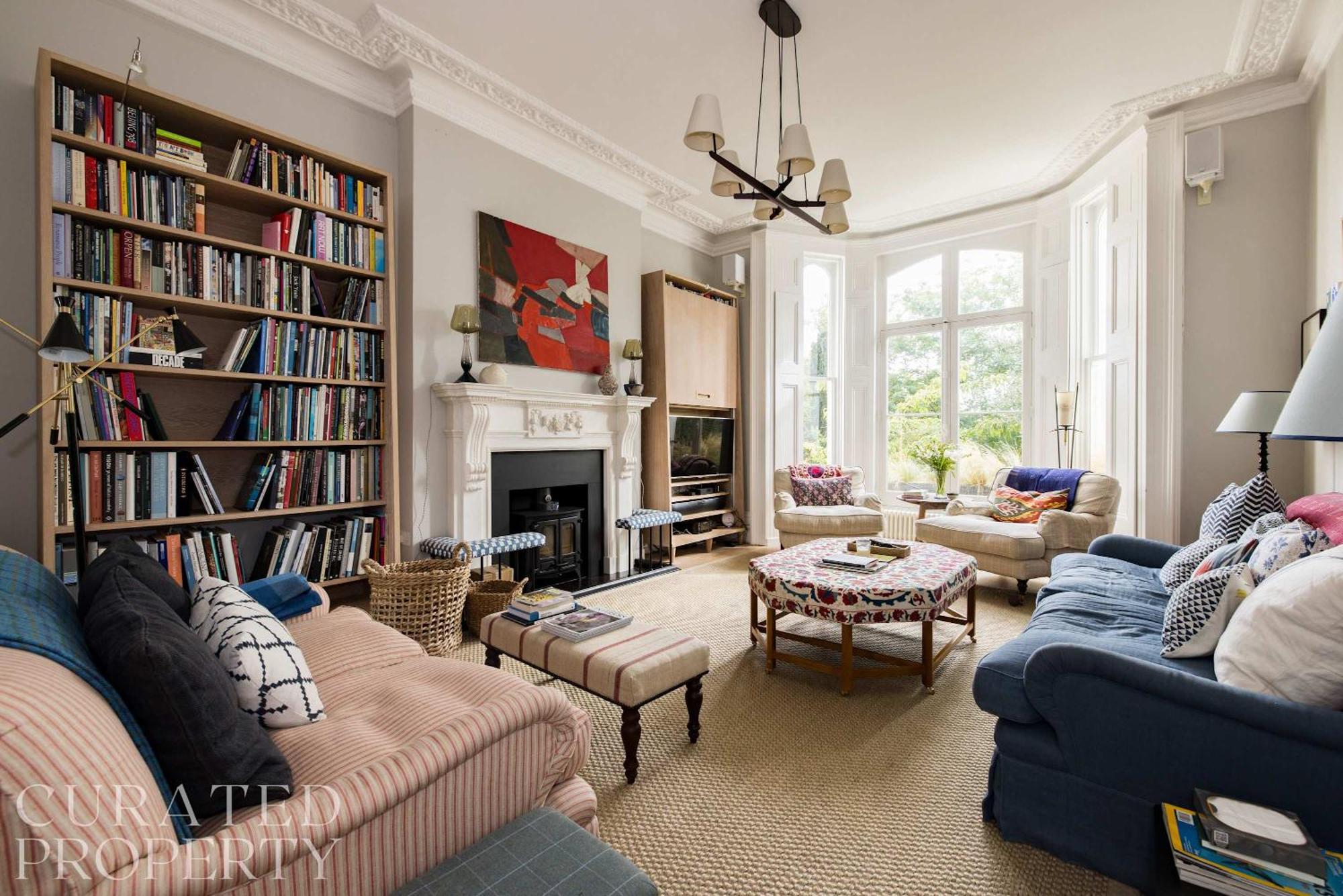 런던 Elegant Primrose Hill Townhouse With Garden 빌라 외부 사진